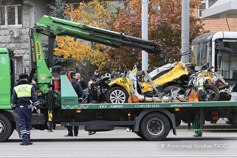 Устроивший смертельное ДТП в Москве белорус рассказал, что уснул за рулем